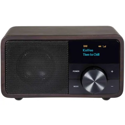 Image de Kathrein DAB+ 1 mini bois foncé DAB+/UKW avec Bluetooth (2800000007)