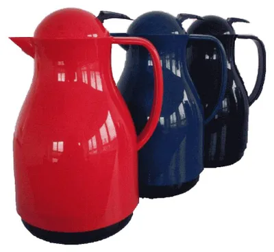 Produktbild von Isolierkanne 1l EUROHOME® – 17x15x26cm – Doppelt gut isoliert mit der EUROHOME® Isolierkanne