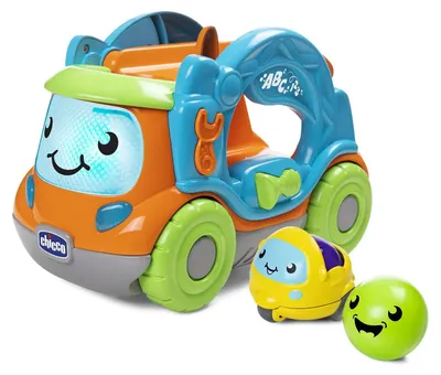 Produktbild von Chicco Spielzeug , elektronischer LKW mit Aktivitätszentrum für den Transport vo