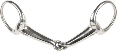 Image de Harry's Horse Bradoon, mors de 18 mm, argenté, 13,5 cm