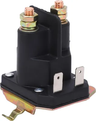 Immagine prodotto di solenoide di avviamento a 12 V con 2 connessioni 532138406, struttura compatta, ricambio per Husqvarna