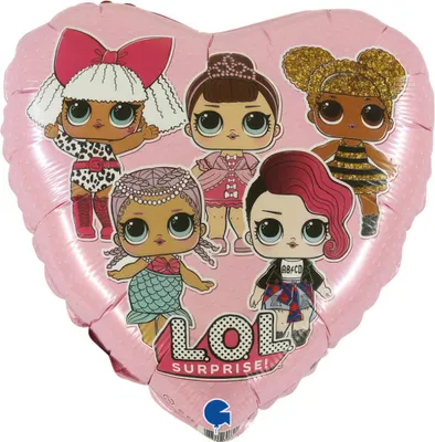 Produktbild von LOL Surprise! Pink Folienballon 46 cm