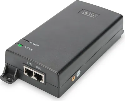 Produktbild von DIGITUS Gigabit Ethernet PoE Ultra Injektor 802.3af/at 60 W
