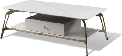 Immagine prodotto di Tavolino credenza mobili soggiorno tavolo basso pensili cassettiera metallo