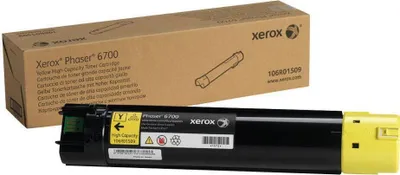 Image de XEROX SUPPL Toner/Cartouche haute capacité jaune (106R01509)