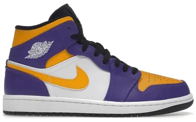 Produktbild von Jordan 1 Mid Lakers (2022) - EU 49.5