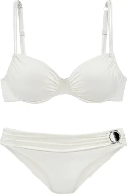 Produktbild von JETTE Bügel-Bikini weiß Größe 40 Cup C