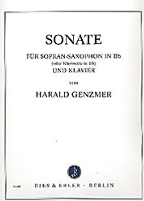 Produktbild von Sonate : für Sopransaxophon undKlavier