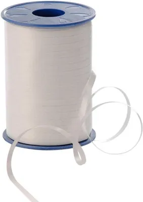 Productafbeelding van Lint voor cadeaus, 500 meter - 5 mm - Wit lint
