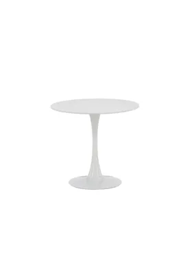 Produktbild von Hamden Esstisch Ø80cm weiß.