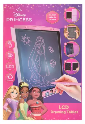 Produktbild von Canenco Disney Princess - LCD Zeichnungstablett Rainbow 11"