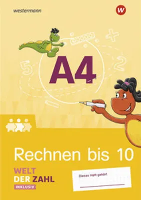 Produktbild von Welt der Zahl Inklusiv. Inklusionsheft A4: Rechnen bis 10