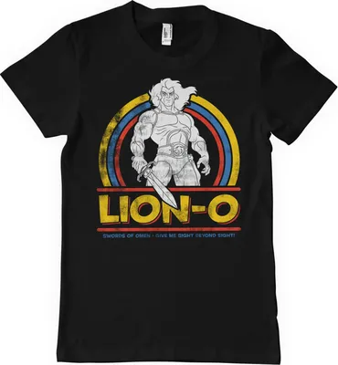 Produktbild von Lion-O - Swords Of Omen T-Shirt - Medium - Black