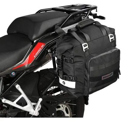 Productafbeelding van Motorfiets zadel tas, bagagetas, 20 liter, waterdicht, zwart, 20 liter