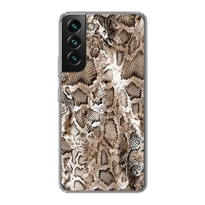 Produktbild von MuchoWow® Handyhülle Schutzhülle Hülle für Samsung Galaxy S22 Tiermuster - Schlange - Haut Silikon Softcase Handy Hülle - Mobiltelefonhülle