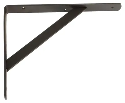 Produktbild von AMIG Regalbodentrager - Metall - schwarz - 250 x 200 mm