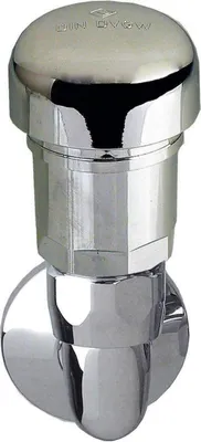 Produktbild von Rohrbeluefter 1/2" mit Anschlussbogen verchromt