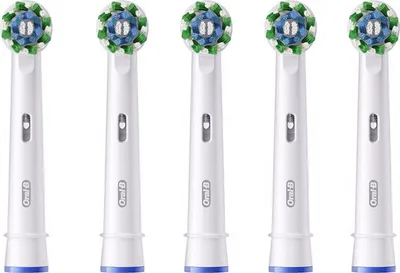 Image de Braun Oral-B Pro CrossAction 4+1 Accessoires pour brosses à dents/bouche, blanc