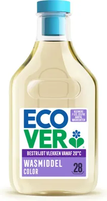 Produktbild von Ecover - Flüssigwaschmittel - Color - Apfelblüte & Freesie - 1 Liter - 28 Wäschen - 1 Stück
