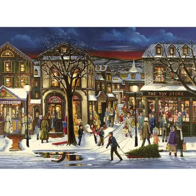 Image de COBBLE HILL Puzzle It''s Christmas 500 Teile