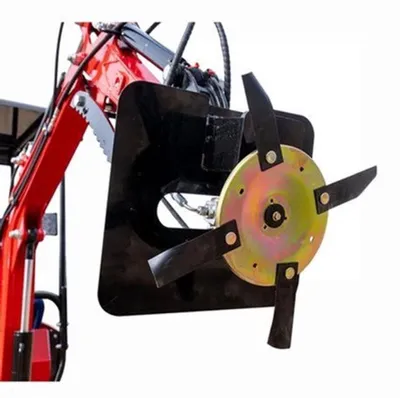 Produktbild von Hydraulische Rasenmäher für Minibagger – Metallmäher für Landwirtschaft und Landschaftspflege