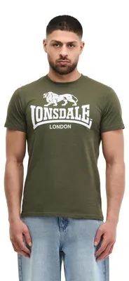 Produktbild von Lonsdale Herren-T-Shirt, Normale Passform mit Rundhalsausschnitt,OWXL
