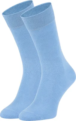 Produktbild von Socken für Damen & Herren Lange Baumwollsocken, 36-40, Helles Denim (Blue Sky)
