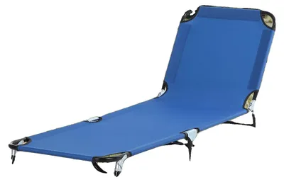 Obrázek produktu pro Lehátko, nastavitelný design, přenosné a skládací, modré