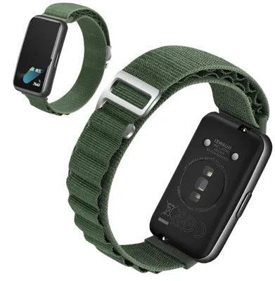 Zdjęcie produktu dla Pasek ChronSmarta do smartband'a Huawei Band 8 / 9 / 10 (Zielony)