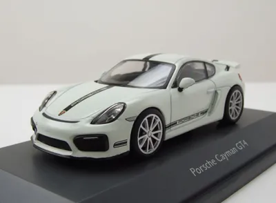 Produktbild von Schuco 450758800 Porsche Cayman GT4 981 weiß 1:43