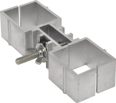Produktbild von Bullstage Fußverbinder einfach für 60 mm vierkant Fuß für 2 Füße