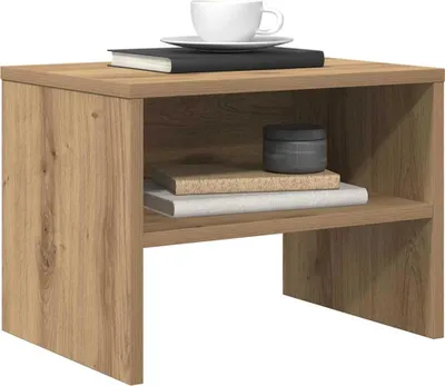 Immagine prodotto di vidaXL Comodino in rovere Artisan 40 x 40 x 30 cm Materiale a base di legno