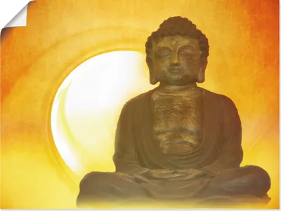 Produktbild von ARTland Poster Buddha 2 Größe: 40x30 cm