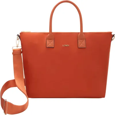 Image de L.CREDI sac à main sac à épaule bandoulière Pura Handbag Burned Orange terracotta