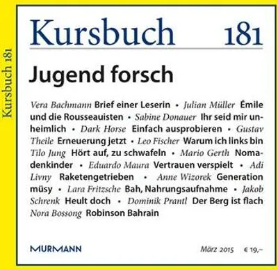Produktbild von Kursbuch 181