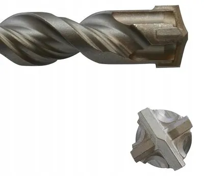 Obrázok produktu pre Abraboro vrták na betón SDS-Plus, 4-rezový, 16x450 mm