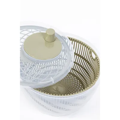 Produktbild von BranQ Salatzentrifuge 6L Fassungsvermögen olivgrün GreenSpin