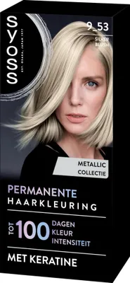 Immagine prodotto di SYOSS - Colore 9-53 Silver Blush - Tintura per capelli - Copertura grigia - Riduce la rottura dei capelli - 1 pezzo