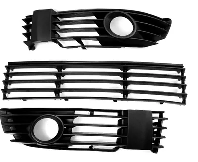Produktbild von Lüftungsgitter Blende Grill Set Rechts Links Mittelgitter passend für Passat 3BG