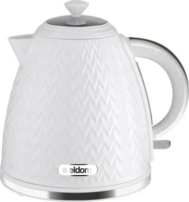 Produktbild von ELDOM Wasserkocher NELA, Fassungsvermögen 1,7 l, Leistung 2000 W, weiß