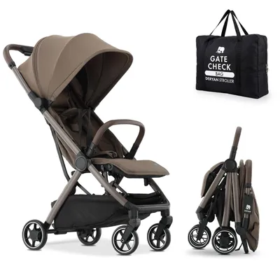 Imagen del producto de Deryan Air Buggy - Cochecito para avión - 8 kg - Bolsa integrada - Hazel