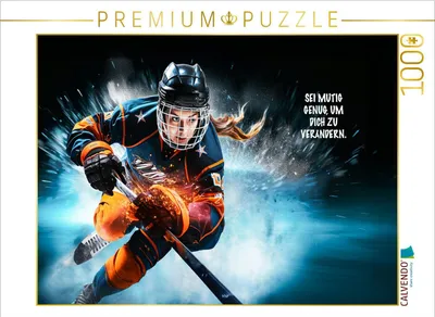 Produktbild von CALVENDO Puzzle Mutig | 1000 Teile Lege-Größe 64x48cm Foto-Puzzle für glückliche Stunden