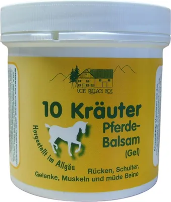 Produktbild von Pullach Hof 10 Kräuter Pferde-Balsam (Gel) – 250 ml