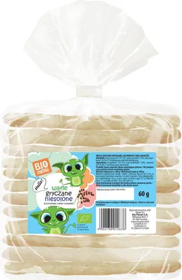 Produktbild von BIOMINKI ungesalzene Buchweizenwaffeln 60g