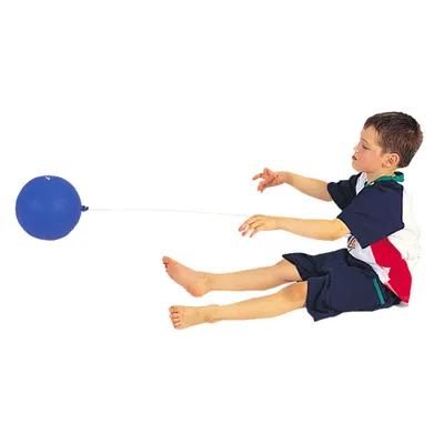 Image de Ballon de retour Weplay bleu avec corde