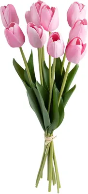 Produktbild von Atmosphera createur d'interieur - Strauß 10 künstliche tulpen satis orange h48cm