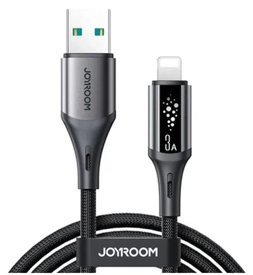 Image de Joyroom S-A60 Fast Charging Cable Usb-A To Lightning 3A - 1.2 M, Black