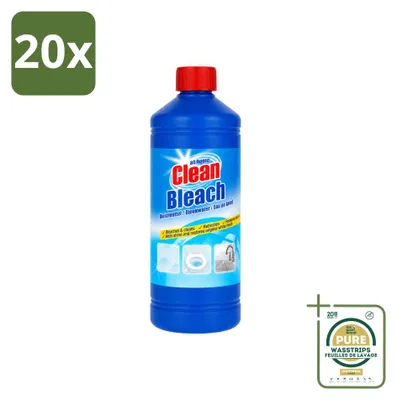 Produktbild von 20 x At Home Bleichmittel - 1 L - Vorratspackung - 20 Stücke