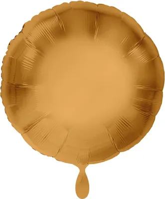 Produktbild von 18"/Ø43cm Folienballon Uni | Gold Metallic