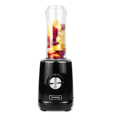 Zdjęcie produktu dla Huslog blender smoothie 500 W z butelką 600 ml 4 ostrza stal nierdzewna blend & go